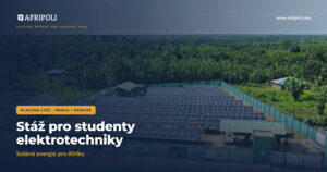 Hledáme stážistu/ku pro projekty solární energie v Africe